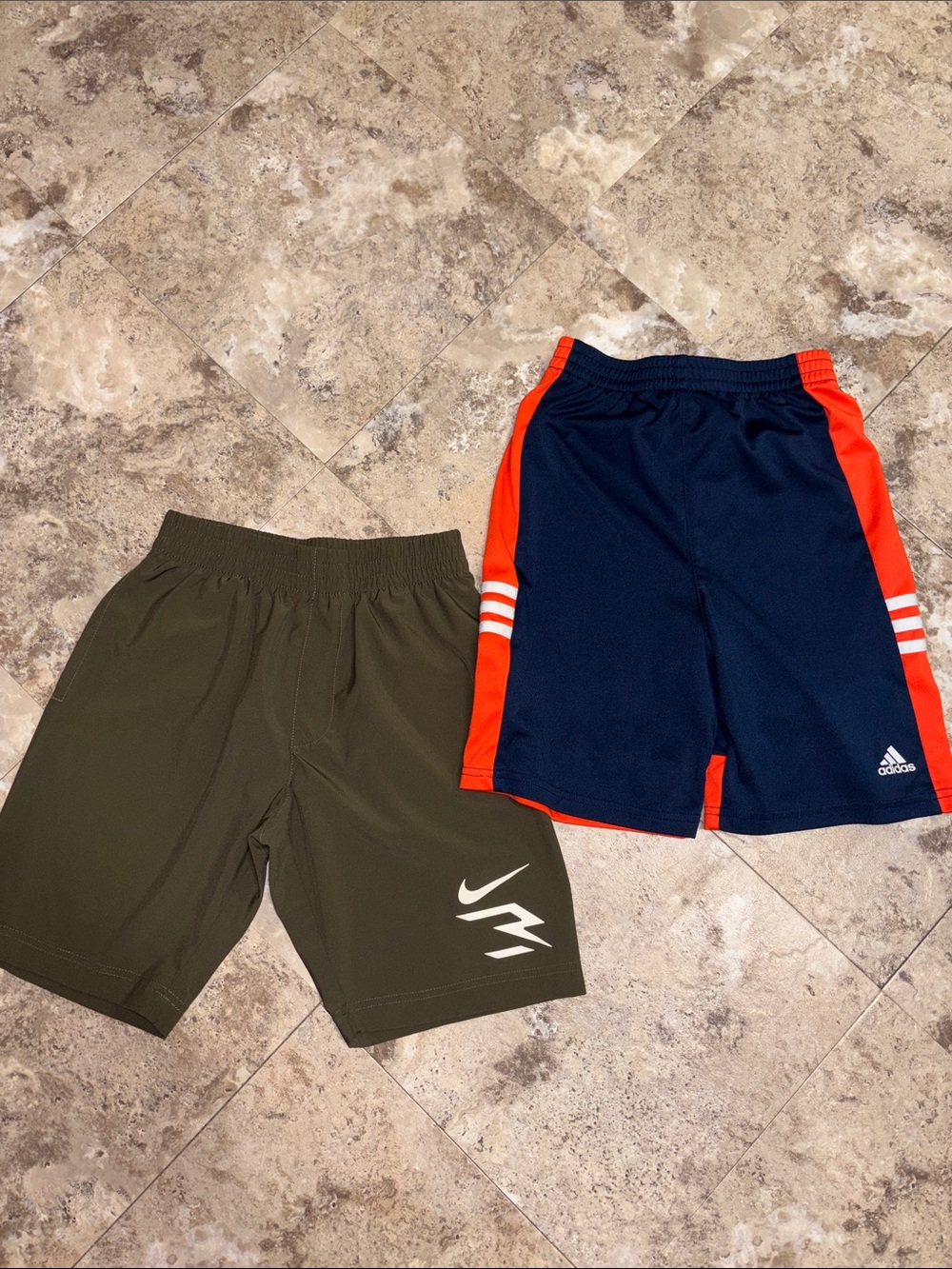 Nike & Adidas Boys' Athletic Shorts bundle (Size Small/7)